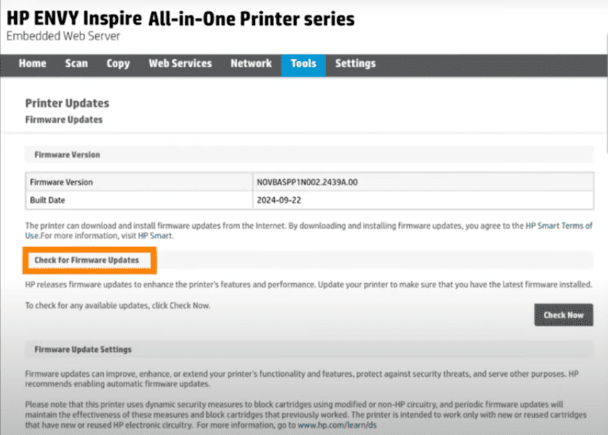 Keep Your Printer Firmware Up to Date Keep Your Printer Firmware Up to Date