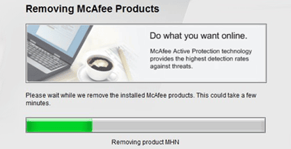 Complete Removal of McAfee (If You No Longer Want McAfee) Complete Removal of McAfee (If You No Longer Want McAfee)