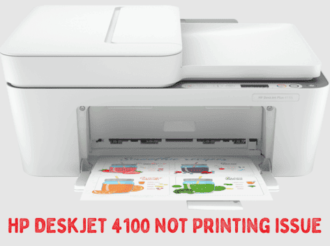 HP DeskJet 4100 Not Printing Issue HP DeskJet 4100 Not Printing Issue