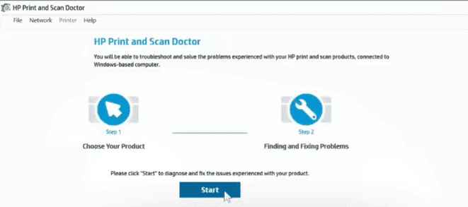 Run HP Print and Scan Doctor (Windows Only) Run HP Print and Scan Doctor (Windows Only)